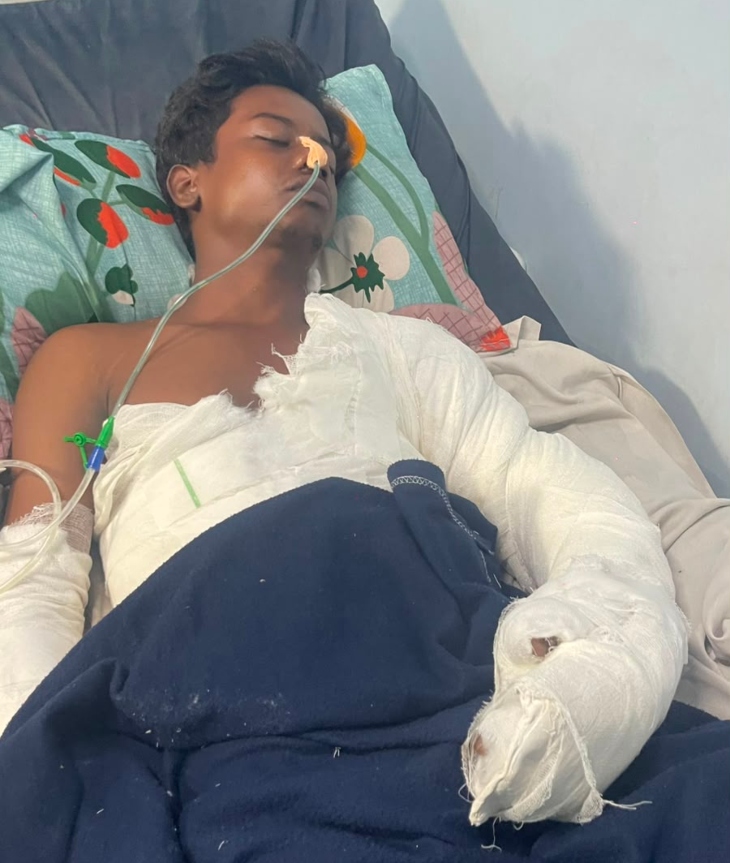 7 दिनों तक इलाज चलने के बाद रविवार को युवक की मौत हो गई।