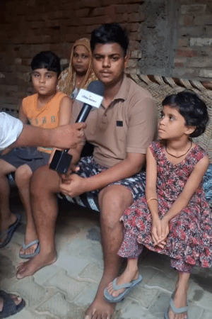 करन ने बताया- भतीजा प्रिंस 5वीं, यश दूसरी और भतीजी सृष्टि पहली क्लास में पढ़ती है।