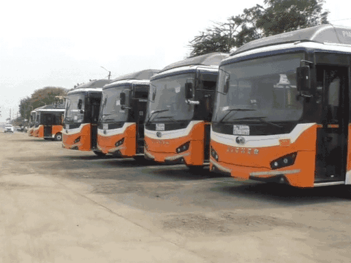 Bhopal AC E-Bus Service Launch | City Public Transport Trial Routes