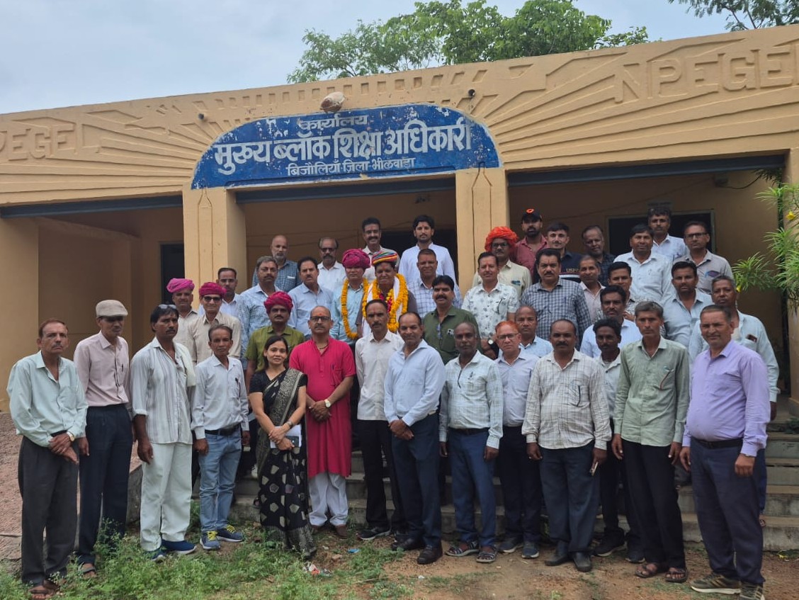 सहाड़ा से ट्रांसफर होकर आए, बोले- शिक्षा की गुणवत्ता सुधारने पर रहेगा फोकस