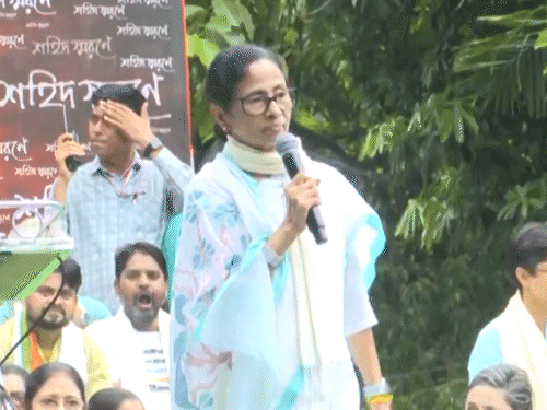 Mamata Banerjee Kolkata Shaheed Divas Rally
