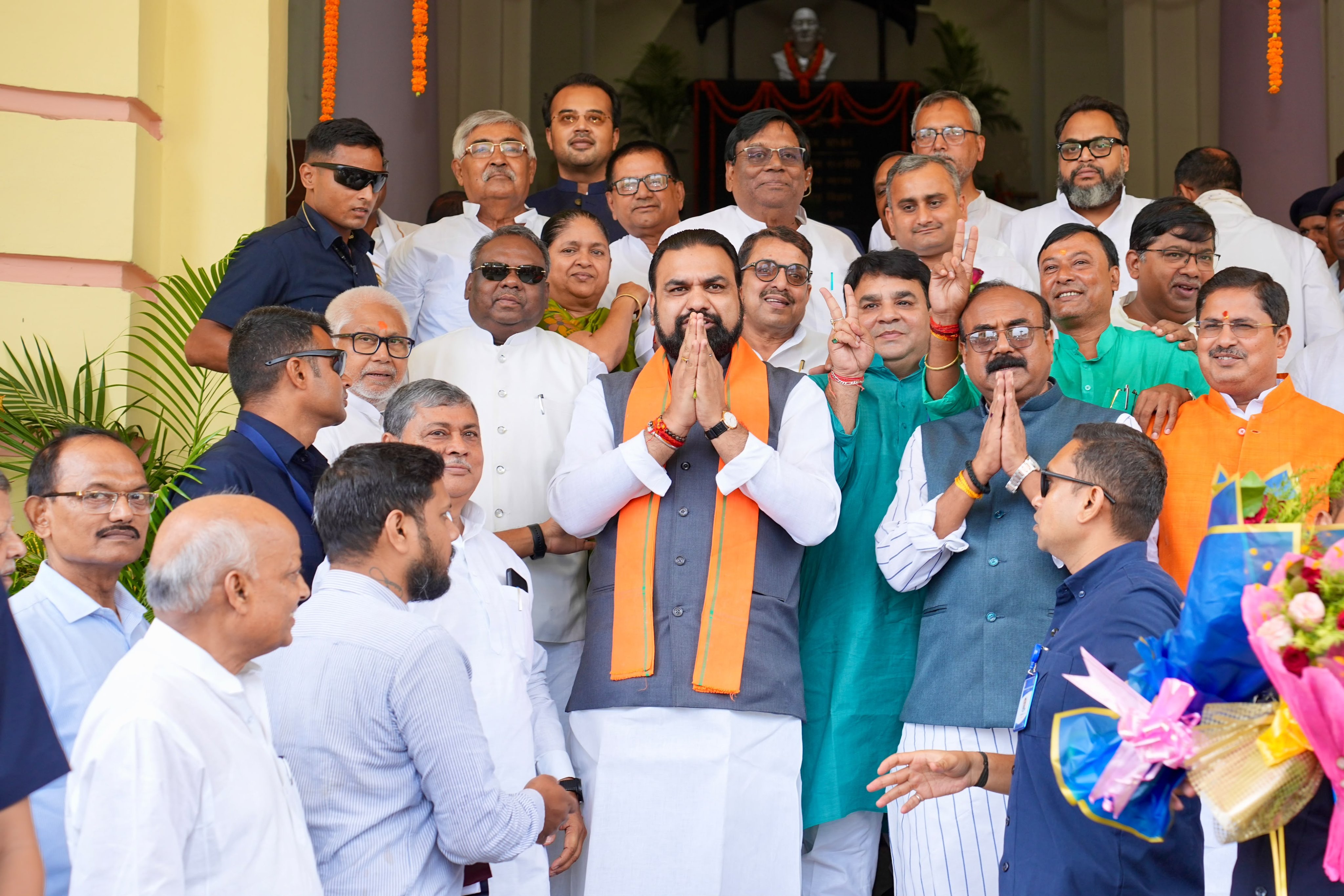 24 जुलाई तक चलने वाले बिहार विधान मंडल के मानसून सत्र का आगाज हो गया है। सत्र के पहले दिन 20 जुलाई को देर शाम सम्राट कैबिनेट की बैठक हुई। तस्वीर-20 जुलाई के विधानसभा की है।