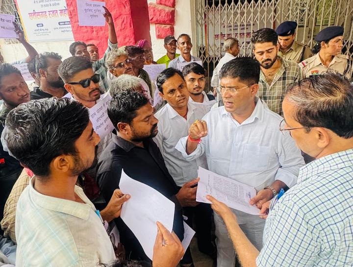 कांग्रेस ने कहा- अगर प्लांट खेरधा में लगता है तो बड़ा आंदोलन करेंगे।