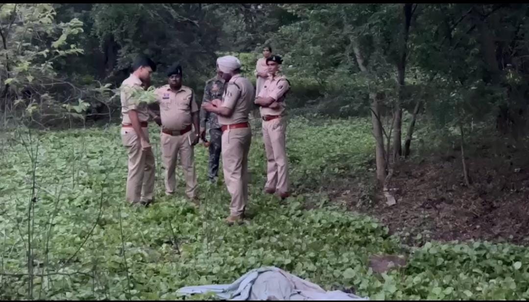 पुलगांव नाला के पास मिला था महिला का शव।