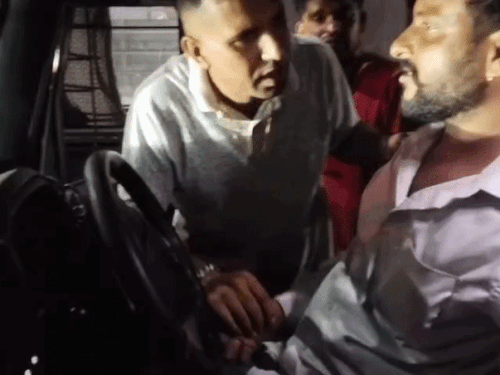 मध्यप्रदेश के मंदसौर जिले का रहने वाला सुखलाल आंजना पर 25 हजार रुपए का इनाम घोषित था, उसे चित्तौड़गढ़ में पकड़ा गया। फाइल फोटो।