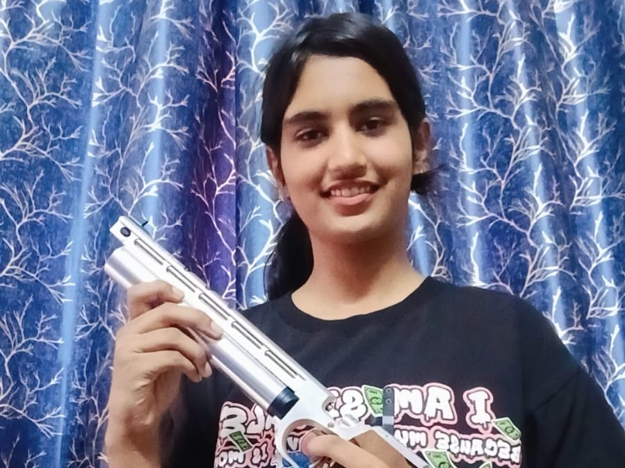 10 मीटर एयर पिस्टल प्री-नेशनल में 350 अंक हासिल किए, देहरादून में हुई प्रतियोगिता|महेंद्रगढ़,Mahendragarh - Dainik Bhaskar