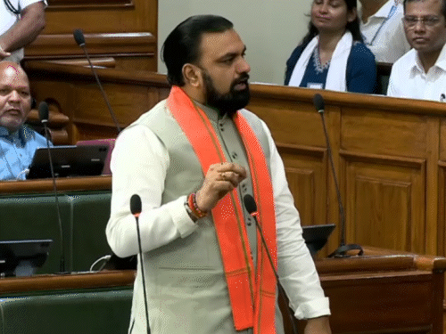 सदन में BJP विधायक ने नेता प्रतिपक्ष को घेरा; सूखे पर CM बोले- किसानों को अनुदान राशि देंगे|पटना,Patna - Dainik Bhaskar