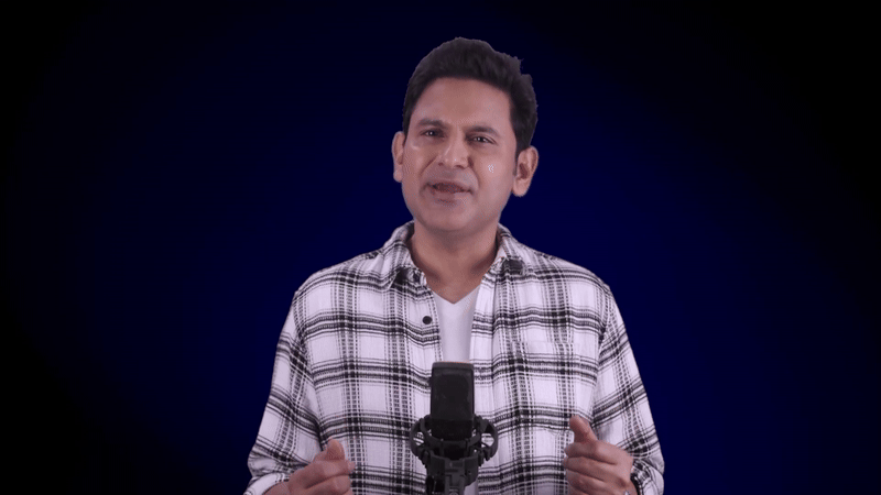 संवाद लेखक आणि गीतकार मनोज मुंतशिर.