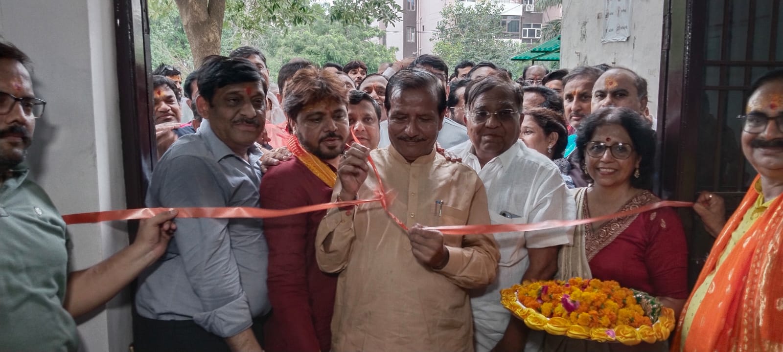 पुरुषोत्तम खंडेलवाल ने किया कार्यालय का उद्घाटन