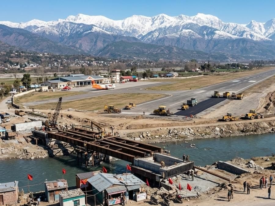 कांगड़ा एयरपोर्ट विस्तार क्षेत्र