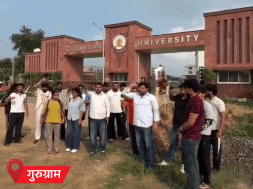 यमुनानगर में किसानों ने दिल्ली लाठी चार्ज के विरोध में रोष मार्च निकाला। वहीं, गुरुग्राम में एनएसयूआई ने शिक्षा मंत्री का पुतला फूंका। जेजेपी नेता दिग्विजय चौटाला सिरसा में धरने पर बैठ गए है। - Dainik Bhaskar