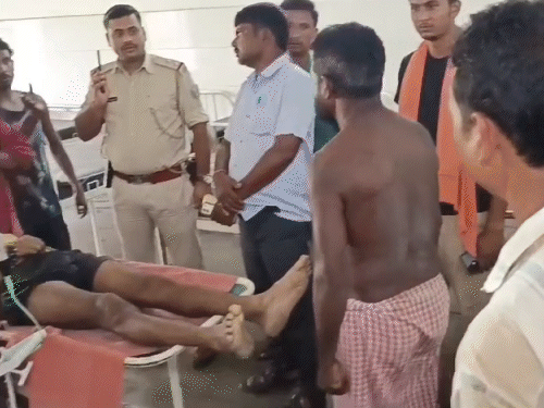 जहरीली गैस की चपेट में आने से दम घुटा, सेंटरिंग हटाने के लिए अंदर गए थे दोनों|धनबाद,Dhanbad - Dainik Bhaskar