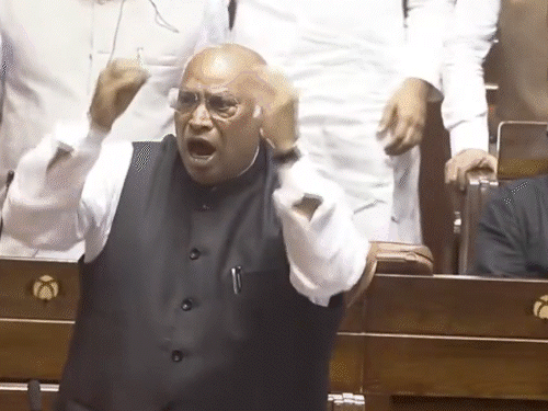 नड्डा ने सरकार की तरफ से खड़गे की बातों का जवाब दिया।
