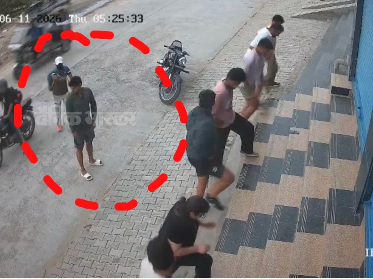 Gym trainer Kapil was shot from behind and killed.