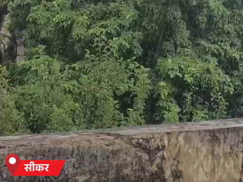 सीकर में बीते 24 घंटे से तेज बारिश नहीं हुई, लेकिन गर्मी-उमस कम हो गई है। शुक्रवार को रिमझिम बारिश हुई।