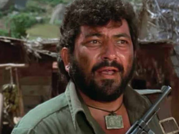 Amjad Khan's character Gabbar Singh in the film 'Sholay' was a ruthless dacoit.