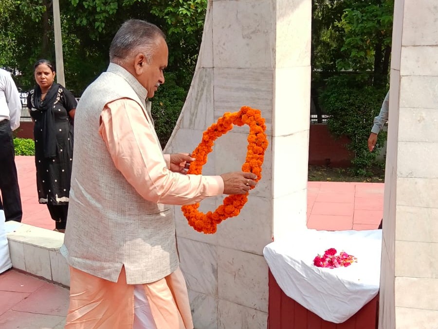 मेयर राजीव जैन चीफ गेस्ट के तौर पर पहुंचे; बोले-कारगिल विजय दिवस समर्पण का प्रतीक|गोहाना,Gohana - Dainik Bhaskar