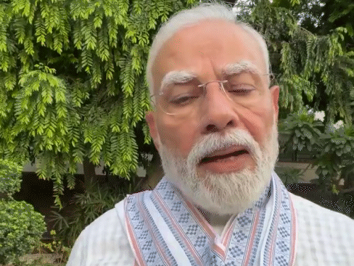 पीएम मोदी ने पिछले 4 दिन में इंस्टाग्राम पर यह तीसरा वीडियो मैसेज पोस्ट किया है। - Dainik Bhaskar