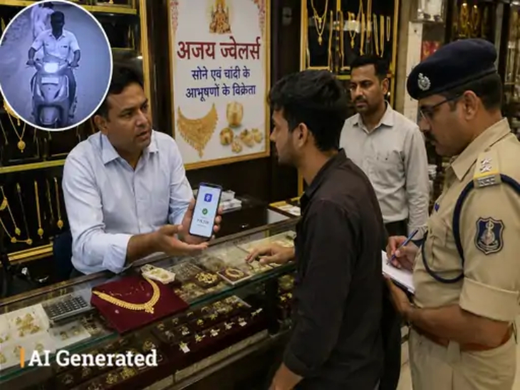 सराफा कारोबारी से करीब 2 लाख रुपए की ठगी।