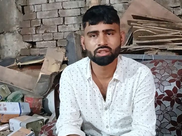 पीड़ित एंबुलेंस संचालक गोलू कुमार। इनकी ही हत्या की साजिश दोनों आरोपी कर रहे थे।