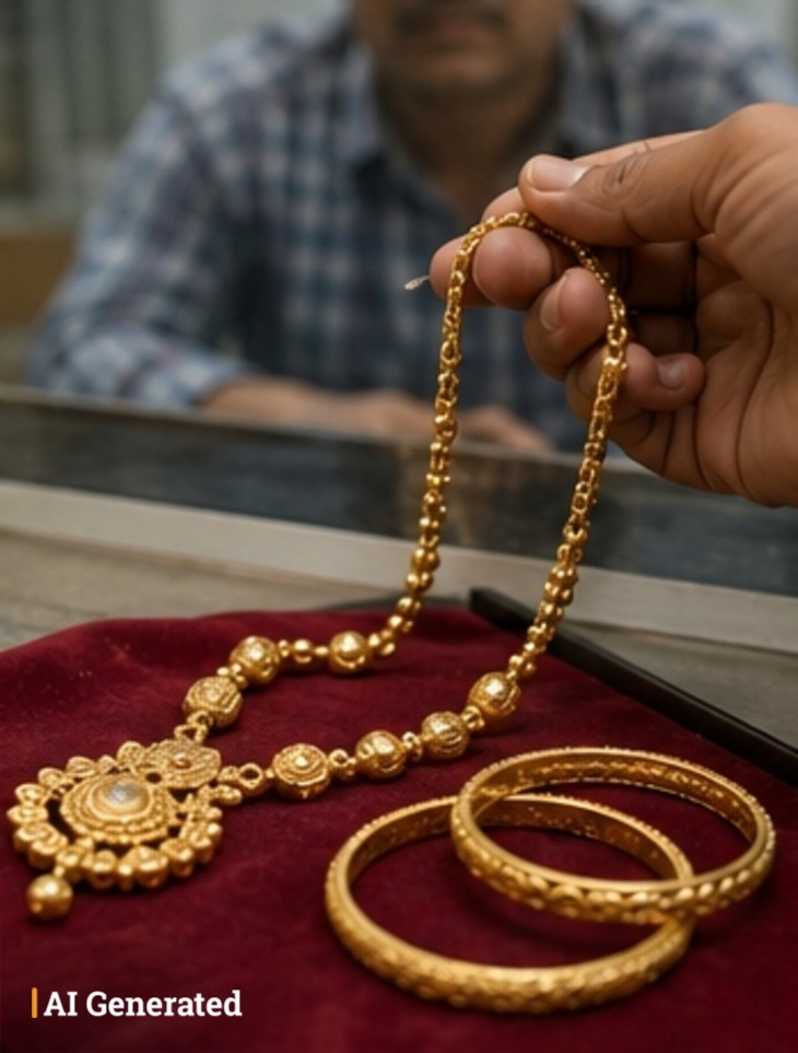 महिला ने सोना गिरवी रखा और कई लोगों से कर्ज लेकर पैसे जुटाए।