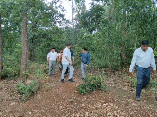 मामले की गंभीरता सामने आने के बाद प्रशासनिक अमला हरकत में आया। घाटशिला के एसडीओ अमिताभ भगत, सीओ पवन कुमार और बीडीओ निलेश मुर्मू खुद जमीनी स्थिति देखने पहुंचे।