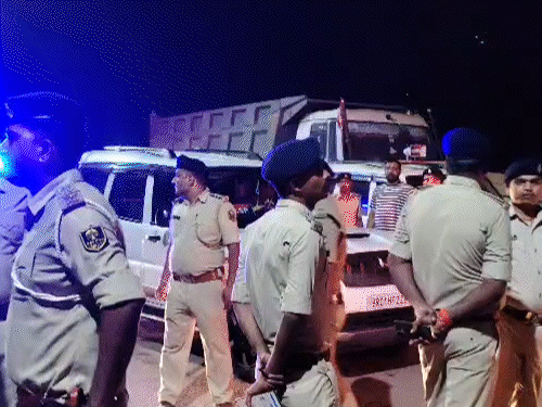 Tej Pratap Yadav was kept at Naubatpur police station on Saturday.