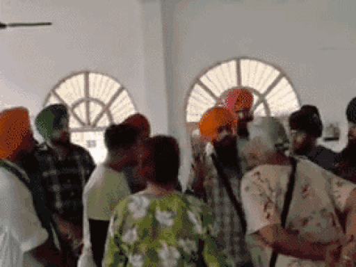 12 जून को फरीदकोट के गुरुद्वारे में चल रही योग क्लास रुकवाई गई थी।