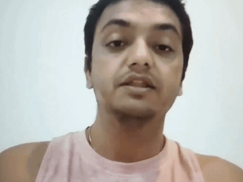 सोशल मीडिया पर अपनी बात रखते हुए धर्मेंद्र हुड्‌डा।
