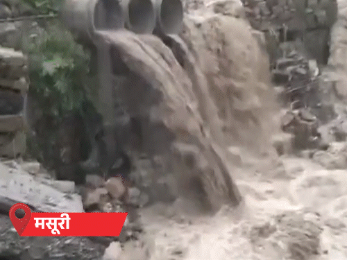 उत्तराखंड के सभी जिलों में बारिश हो रही है। - Dainik Bhaskar