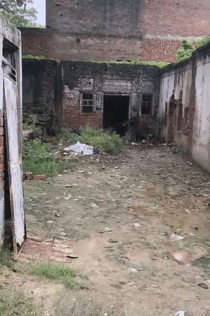 पीड़ित परिवार का कहना है कि इस खंडहर की वजह से रोज जहरीले सांप और बिच्छू घर में आ जाते हैं।