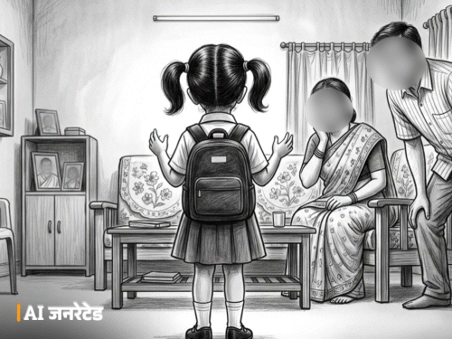 स्कूल के बाथरूम में बच्ची के साथ हुई हरकत की जानकारी जैसे ही परिवार वालों को मिली, उनके होश उड़ गए।