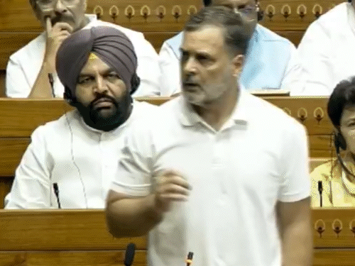 Rahul Gandhi Parliament Speech Vs Kiren Rijiju; Idiot Remark
