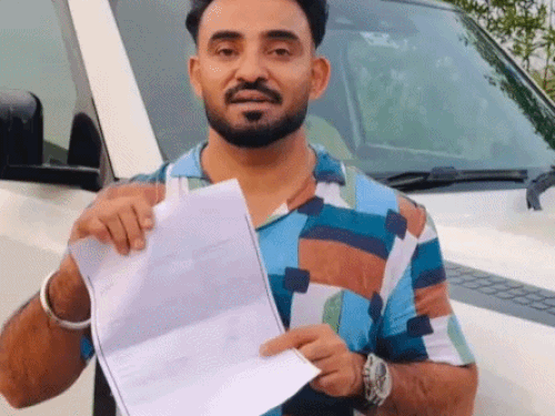 रेशम सिंह अनमोल ने वीडियो में गाड़ी ठीक कराने का बिल भी दिखाया।