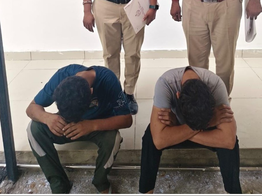 हिसार में साथी संग 50 हजार में गिरवी रखा, पुलिस ने दो युवकों को पकड़ा|हिसार,Hisar - Dainik Bhaskar