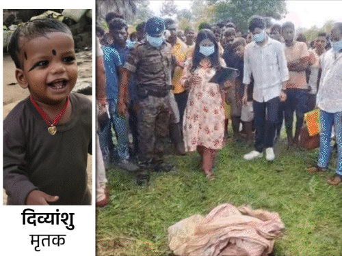 मां के साथ सोते समय उठाया, 4 घंटे में बॉडी मिली, भागलपुर में 17 दिनों में दूसरी वारदात|भागलपुर,Bhagalpur - Dainik Bhaskar