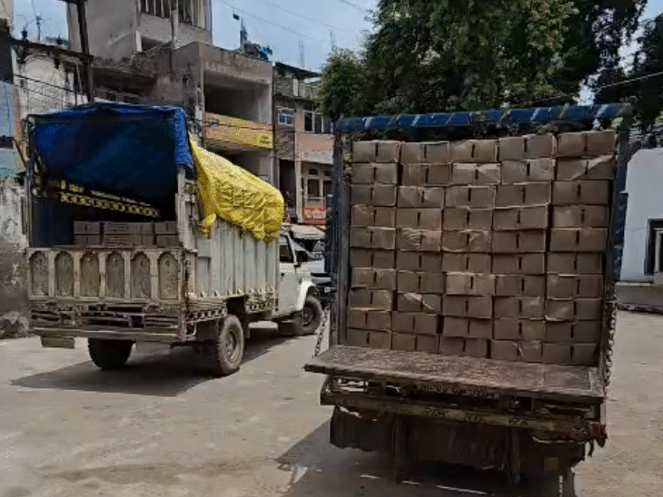 Even after having liquor, it is not being given to the shopkeepers.
