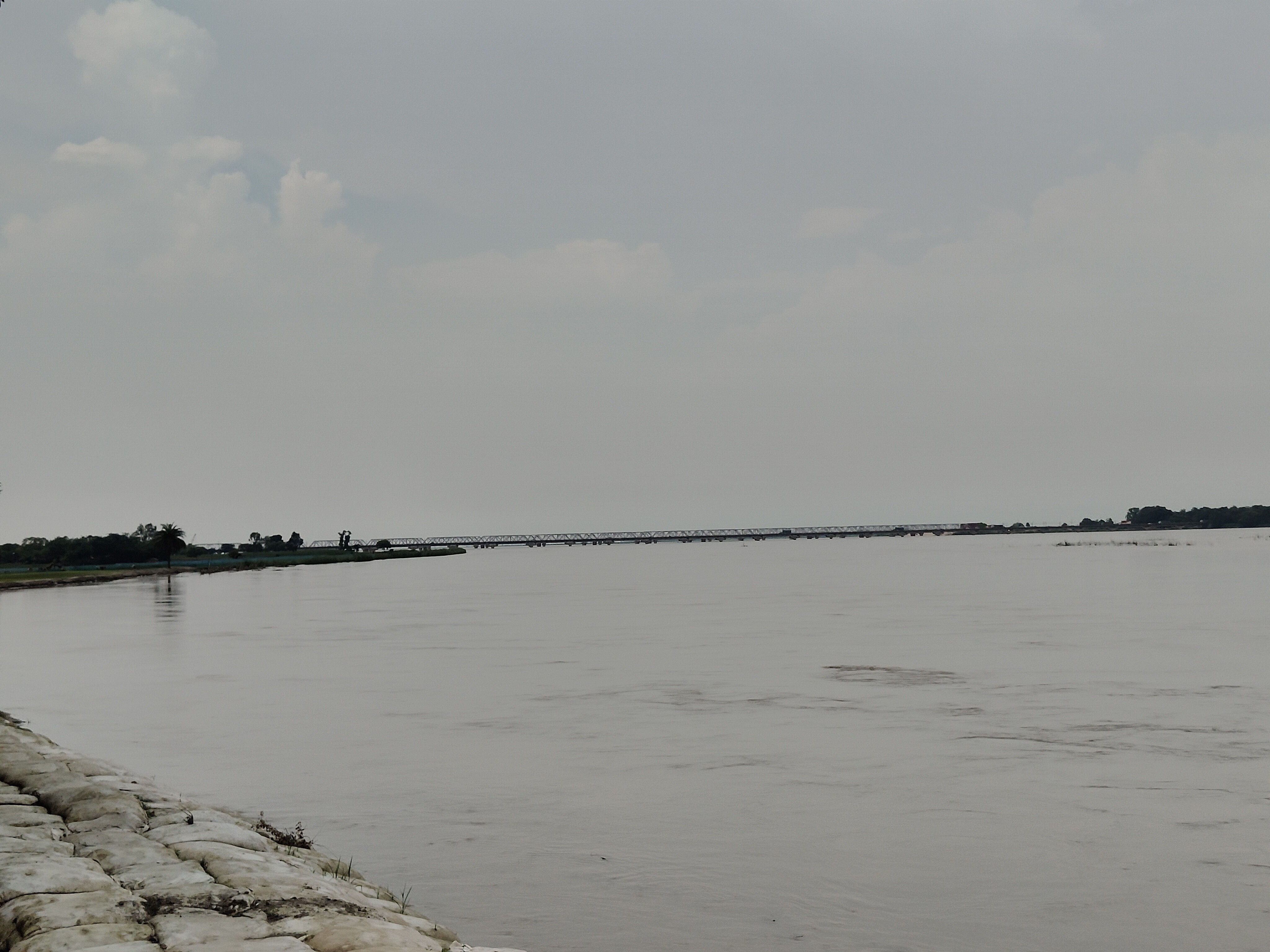 Ghaghra River Water Level Rise | Barabanki Elgin Bridge Flood Alert