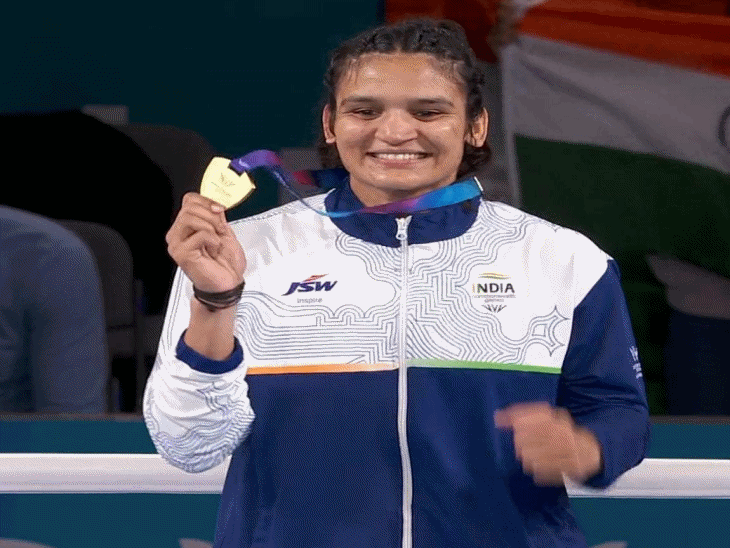 बिना झिझके बॉक्सिंग चुनी, पिता ने बेटी के लिए खोला डेयरी फार्म; कॉमनवेल्थ में बनाया इतिहास|कोटा,Kota - Dainik Bhaskar