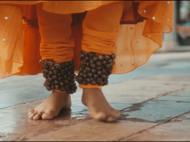 निकिता पोरवाल, उज्जैन में अपने एक शूट के समय।