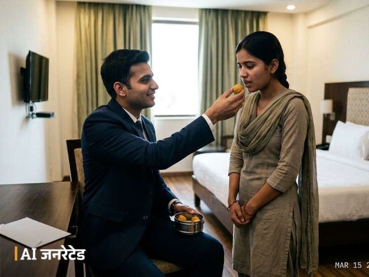 अजमेर के होटल में आरोपी ने टिफिन से लड्डू निकाला और 'प्रसाद' बताकर छात्रा को खिला दिया।
