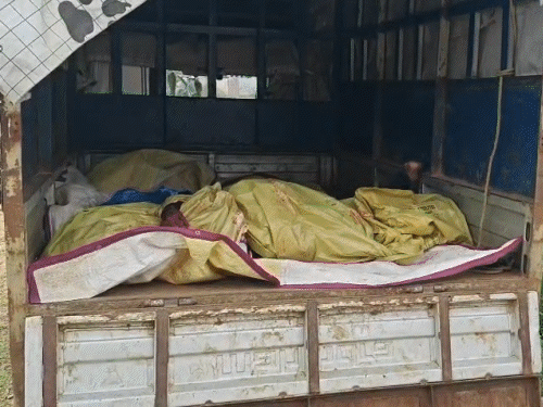 हादसे में दोनों युवकों के शव बुरी तरह क्षत-विक्षत हो गए थे।