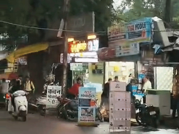 Heavy rain occurred in Sehore on Sunday evening