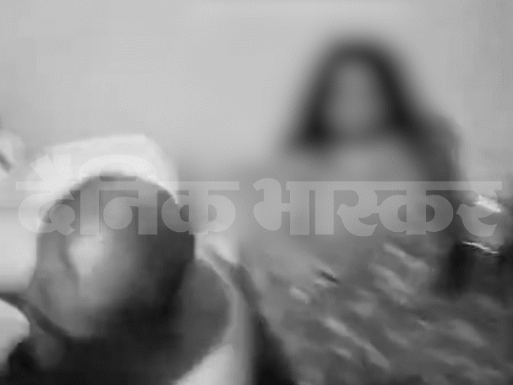 The accused stripped and beat the man and woman.
