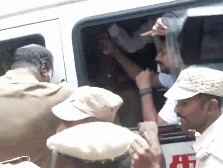 चेन्नई पुलिस ने मंगलवार को उदयनिधि स्टालिन को हिरासत में लिया है।  - Dainik Bhaskar