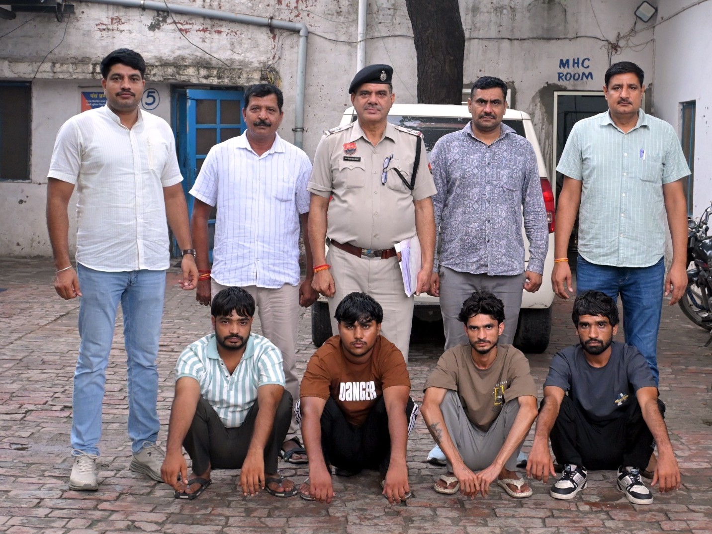 पानीपत में युवक पर फायरिंग करने वाले 4 आरोपी गिरफ्तार, रंजिश के चलते बापौली मंडी में की थी वारदात