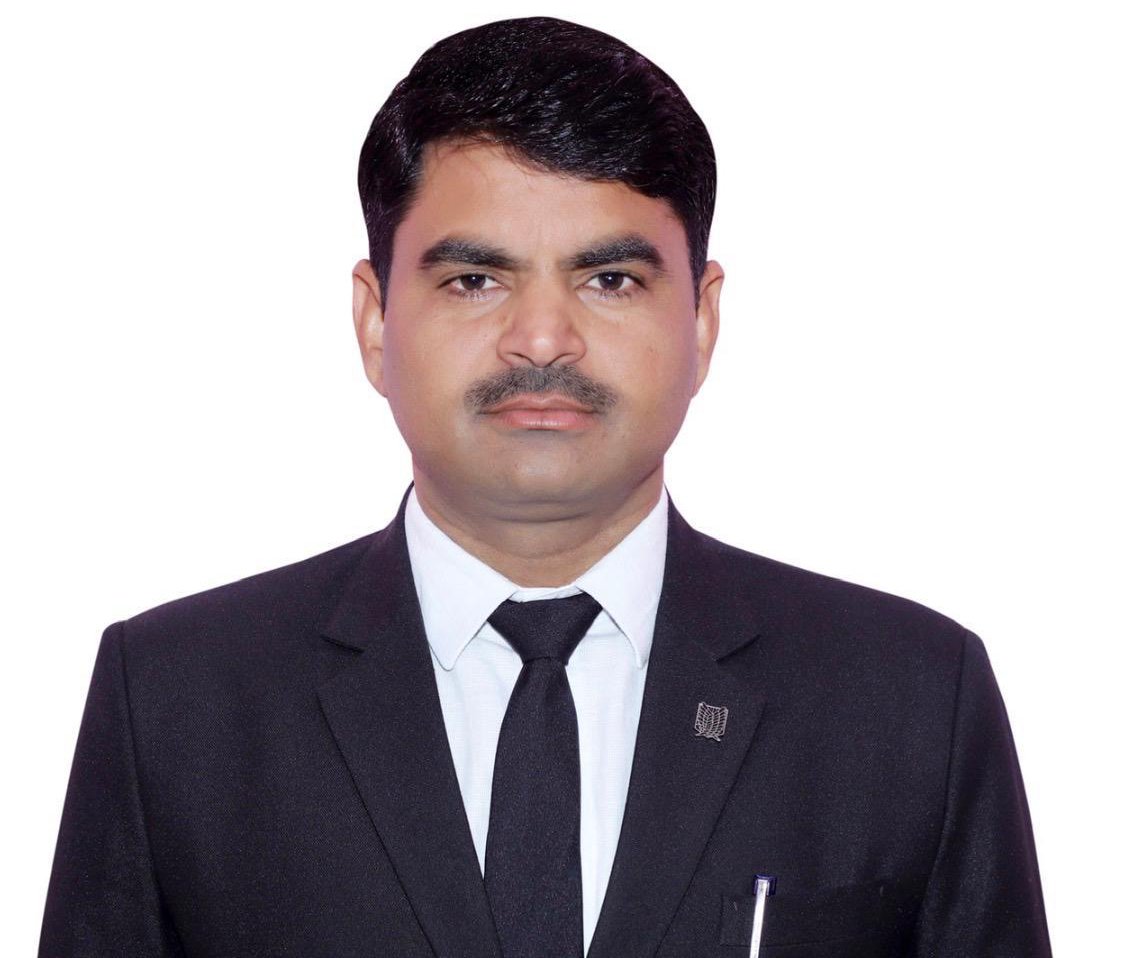 महेंद्रगढ़ बार एसोसिएशन के प्रधान संदीप यादव।