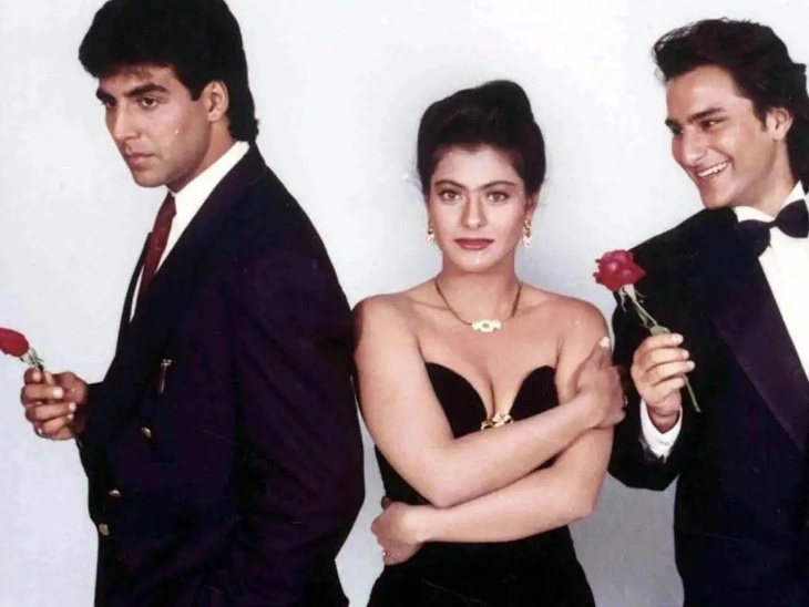 Kajol worked with Akshay Kumar in the 1994 film Yeh Dillagi.