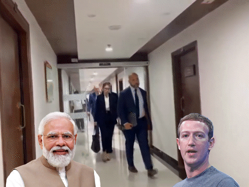 मेटा के चीफ ग्लोबल अफेयर्स ऑफिसर जोएल कापलान की अगुआई में एक हाई लेवल कमेटी ने आईटी मंत्रालय के सचिव एस कृष्णन से मुलाकात की।