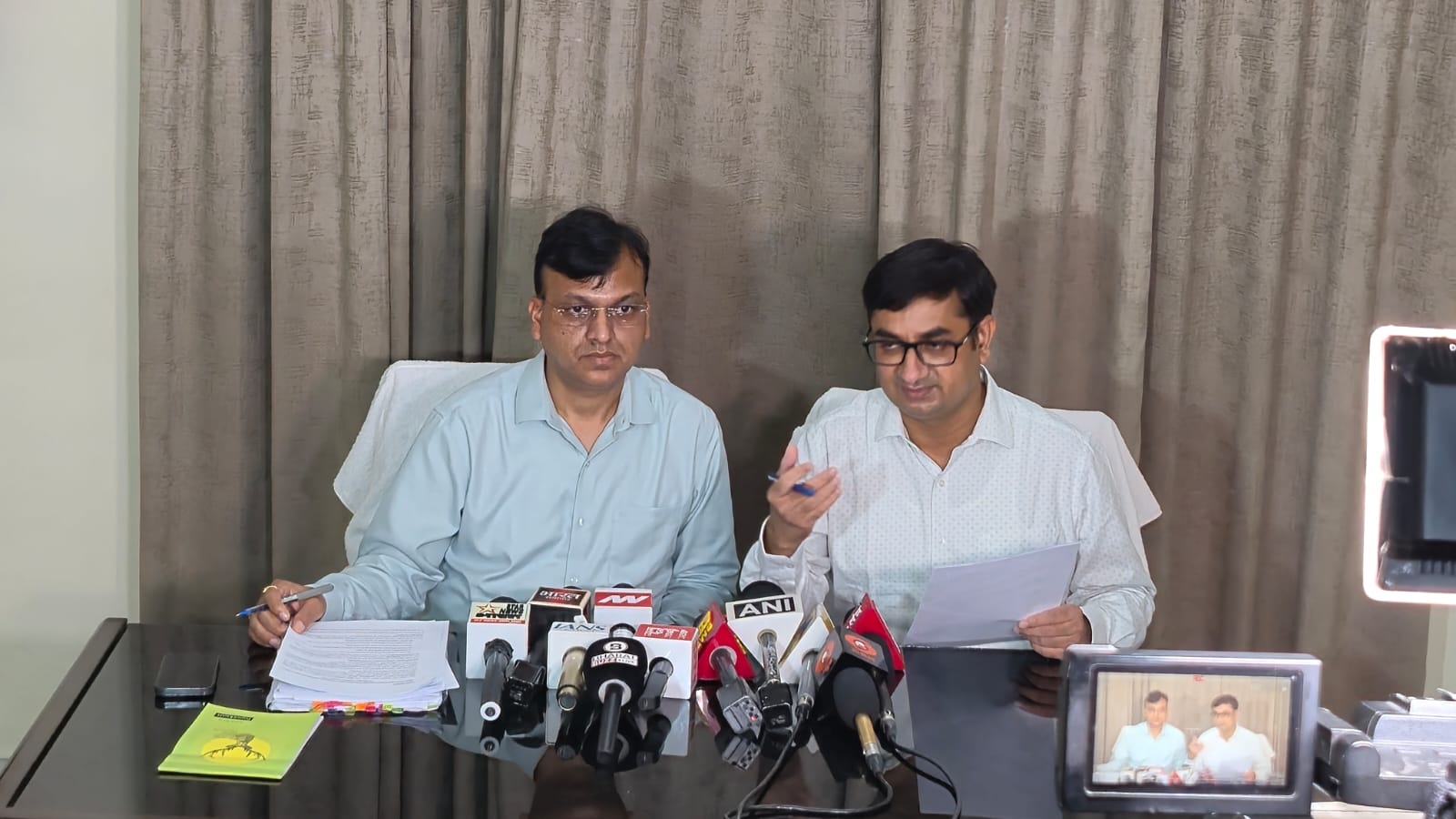 NHAI के रीजनल मैनेजर गौतम विशाल ने प्रेस कॉन्फ्रेंस बुधवार को प्रेस कॉन्फ्रेंस की।